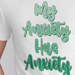 Seekbuylove Typography Printed Round Neck Bio Finish Cotton T-shirt image 3