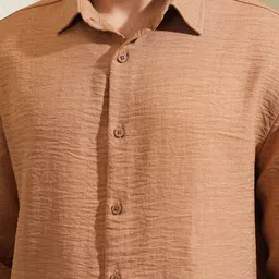 HIGHLANDER Men Horizontal Stripes Opaque Striped Casual Shirt image 3