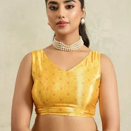 RACHNA Bandhani Satin Designer Saree image 3