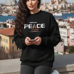 Adixus Women Printed Sweatshirt-image-5