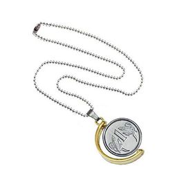 J.S ENTERPRISES Stainless Steel Circular Pendants With Chain-picture-49