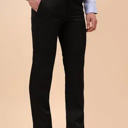 Cantabil Men Comfort Regular Fit Formal Trousers image 3