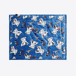 Monte Carlo Blue & Blue Set of 5 Cartoon Characters Blanket image 4