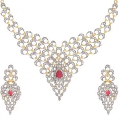 NIRMAY CREATION Metal 999 Silver White Jewellery Set (Pack of 1)-image-2