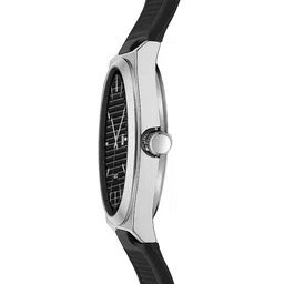 SWADESI STUFF Men Dial & Straps Analogue Watch AKASH SILICON BLACK image 4