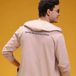 HERE&NOW Typography Detail Hooded Sweatshirt-picture-35
