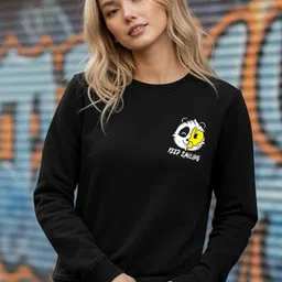 BENNY BROOKS Women Printed Sweatshirt image 4