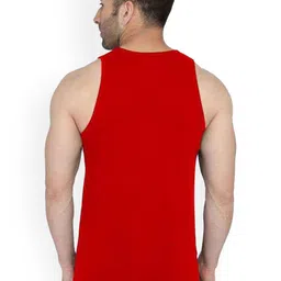 Slowloris Men Pack Of 2 Sleeveless Printed Bio-Wash Gym Vest image 5