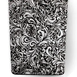 The Furnishing Tree Washing Machine Cover Floral Pattern Black Compatible for Whirlpool 7.2 Kg Full image 4