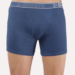 Sporto by Macho Men Pack Of 3 Cotton Long Trunks Sprto_M1030-CH(1)-Dnm(1)-M(1)-S image 3