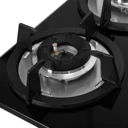 FABER SUPERIA HT905 BR AI Toughened Glass Top 5 Burner Automatic Gas Hob (Fully Concealed Drip Tray, Black) image 4