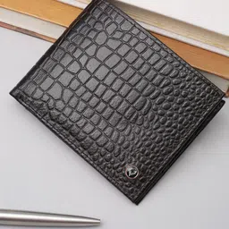 Allen Solly Men Textured Leather Two Fold Wallet-picture-30