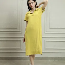 Athena Immutable T-shirt Midi Dress-image-87