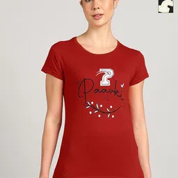 PAAVKI Pack Of 2 Graphic Printed Short Sleeves Cotton T-shirts image 1