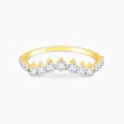 GIVA 18 Kt Gold Sublime Affection Diamond Ring image 2