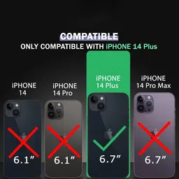 Luxury Kase Mag-Safe Shockproof Rugged Back Case for iPhone 14 Plus with Ring Kickstand image 3