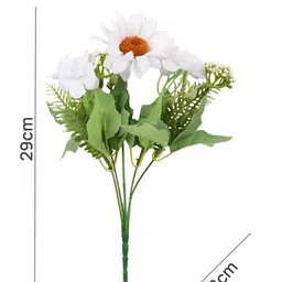 Myntra Elegant Homes Red 2 Pieces Gerbera Artificial Flower image 3