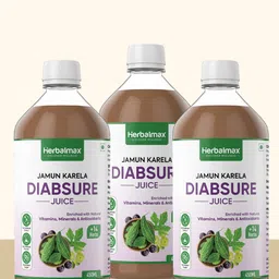 Herbal max Set Of 3 Diabsure Juice For Blood Sugar - 450 ml Each-picture-38