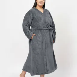 KLOTTHE Bath Robe With Belt image 5