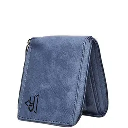 JND Men Textured Two Fold Wallet image 3