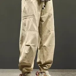 StyleCast Men Regular Fit Mid-Rise Joggers Trouser-picture-34