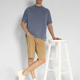 AMERICAN EAGLE OUTFITTERS Men Striped Pockets T-shirt image 5