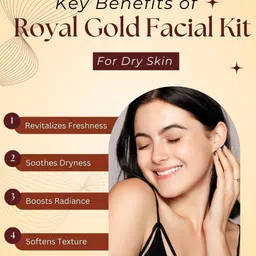 Aroma Treasures 7 Step Royal Gold Facial Kit- 40 g image 2