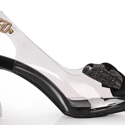 San Marino by Shoe Bank Party Block Peep Toes with Bows image 2