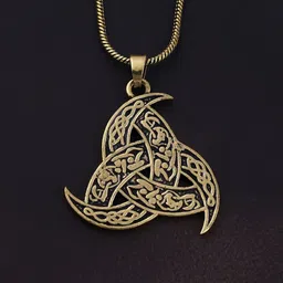 VIRAASI Men Silver-Plated Geometric Pendants with Chains-picture-19