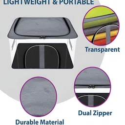 Myntra Elegant Homes Grey 2 Pieces Multi-Utility Organisers image 5