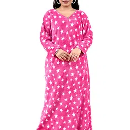 MIAVII CREATION Printed Maxi Nightdress-image-91