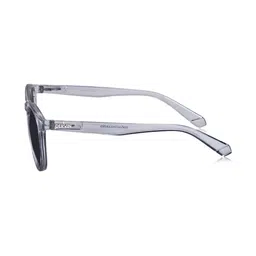 Dervin Unisex Black Lens & Steel-Toned Round Sunglasses with image 4