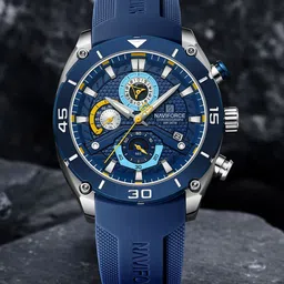 Naviforce Men Dial & Straps Analogue Multi Function Watch NF8038 SBEBE-picture-42