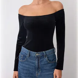 Trendyol Women Boat Neck Bodysuit image 2
