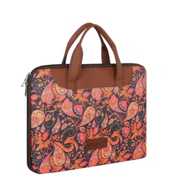 Straplt Women Printed Jute Laptop Sleeve image 2