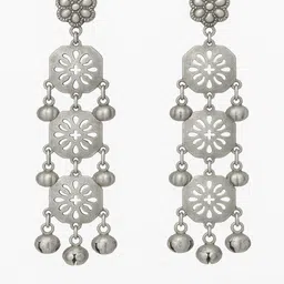 HENA DESIGNS LLP Geometric Drop Earrings image 1
