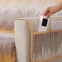 HOUSE OF QUIRK One Seater Waterproof Anti-Slip Reversible Couch Protector Sofa Mat image 5