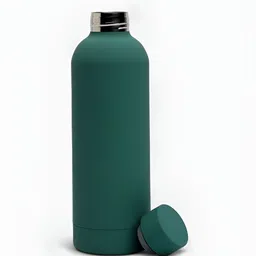 Bonhomie Green Stainless Steel Solid Water Bottle 500 ml image 2