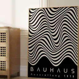 SAF Black & White 1 Piece Wood Abstract Wall Paintings-image-92