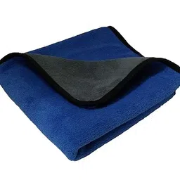 qnjl QNJL-Microfiber Cloth Towel 500 GSM, Pack of 2, for Cycle Car Bike Automobile Dust Exterior Parts Bonut Surface Components Cleaning Cloth for Home Cleaning Size 40x40 cm image 2