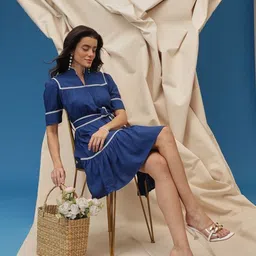 Molly & Michel A-Line Mini Dress image 5