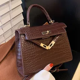 KPOP Women Textured Structured Sling Bag-image-49