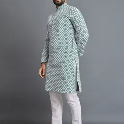 WELL TEX Men Kurta image 5