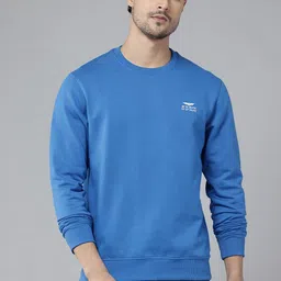 Park Avenue Solid Round Neck Pullover-image-17