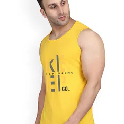 SLOWLORIS Men Pack of 2 Printed Bio-Washed Cotton Innerwear Vest image 5