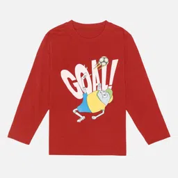 Bodycare Boys Typography Printed Long Sleeves Cotton T-shirt-image-44