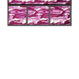 The Furnishing Tree Purple Printed Refrigerator Cover image 2