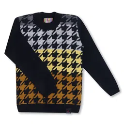 KNITCO Unisex Kids Chevron Pullover-picture-16