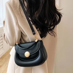 Diva Dale PU Structured Sling Bag image 5