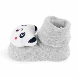 KICKS & CRAWL Infants Pack Of 2 Cotton Ankle-Length Socks image 2